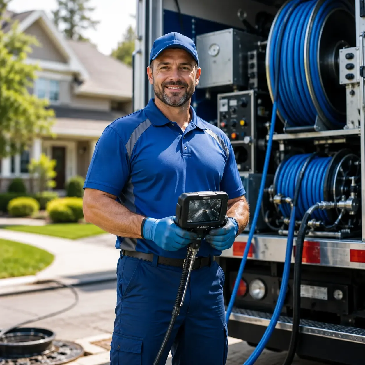 Local outdoor drain cleaning specialists in Henryville, IN